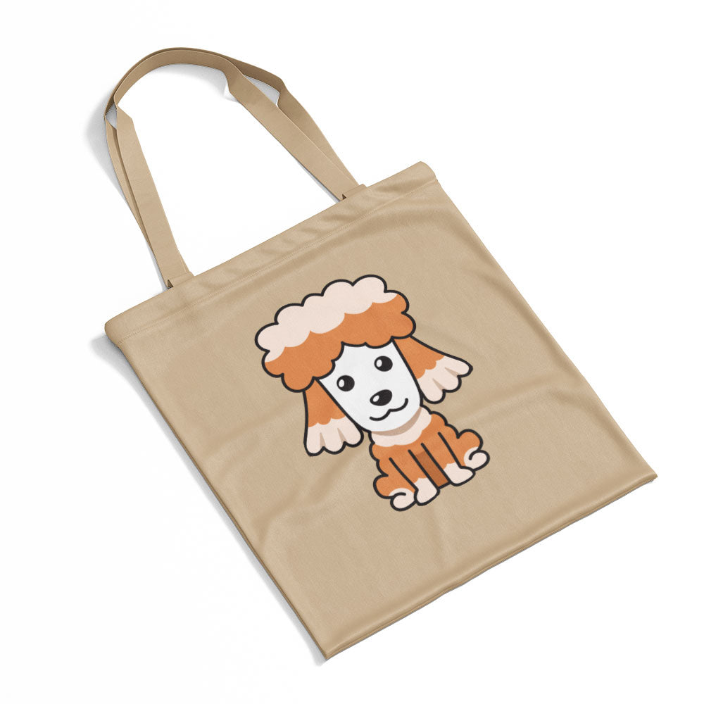 Fuzzy Poodle Puppy Totes at $22.95 found at Personalizedpetlovergifts