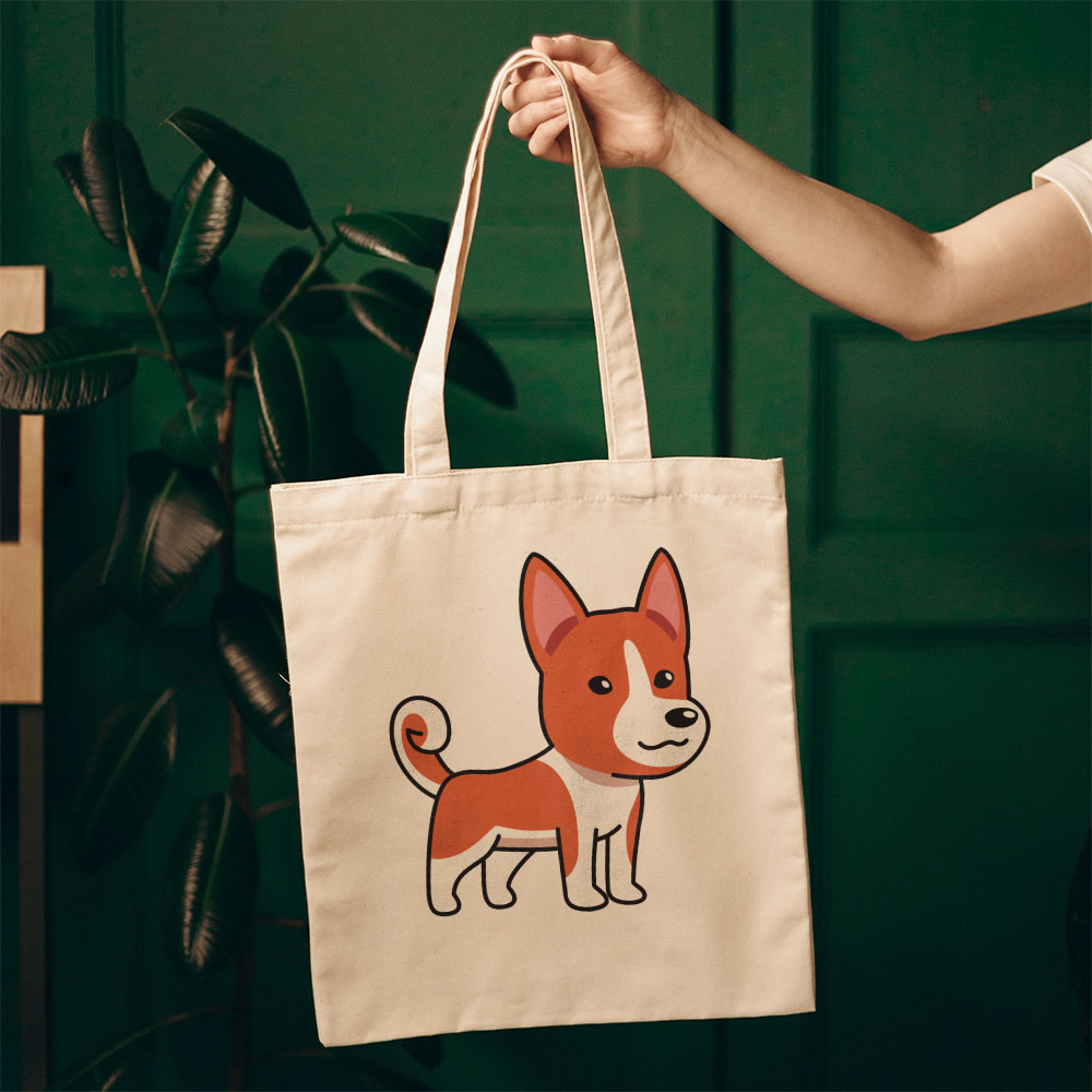 Glaring Shiba Puppy Totes at $22.95 found at Personalizedpetlovergifts