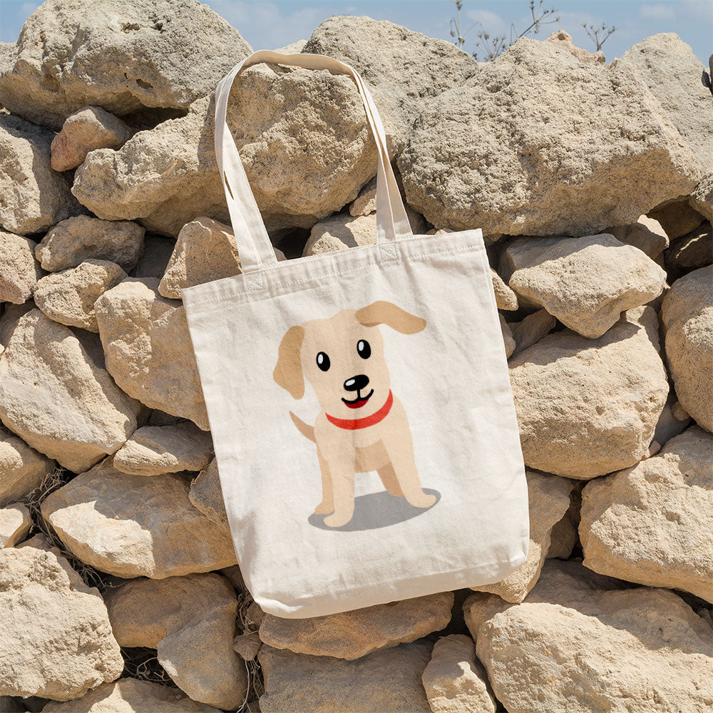 Happy Golden Lab Totes at $22.95 found at Personalizedpetlovergifts