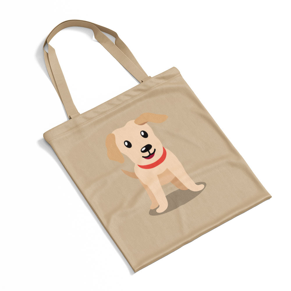 Happy Golden Lab Totes at $22.95 found at Personalizedpetlovergifts