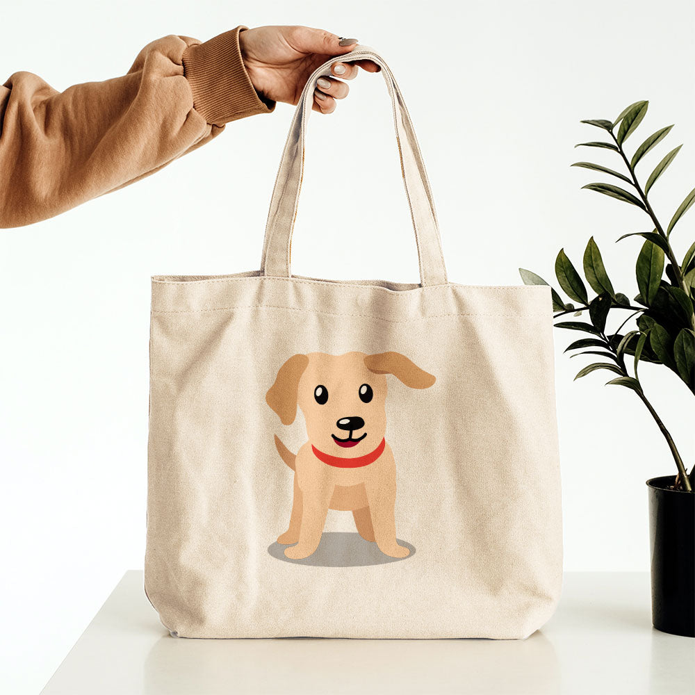 Happy Golden Lab Totes at $22.95 found at Personalizedpetlovergifts