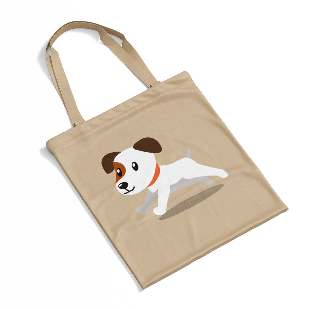 Happy Running Dog Totes at $22.95 found at Personalizedpetlovergifts