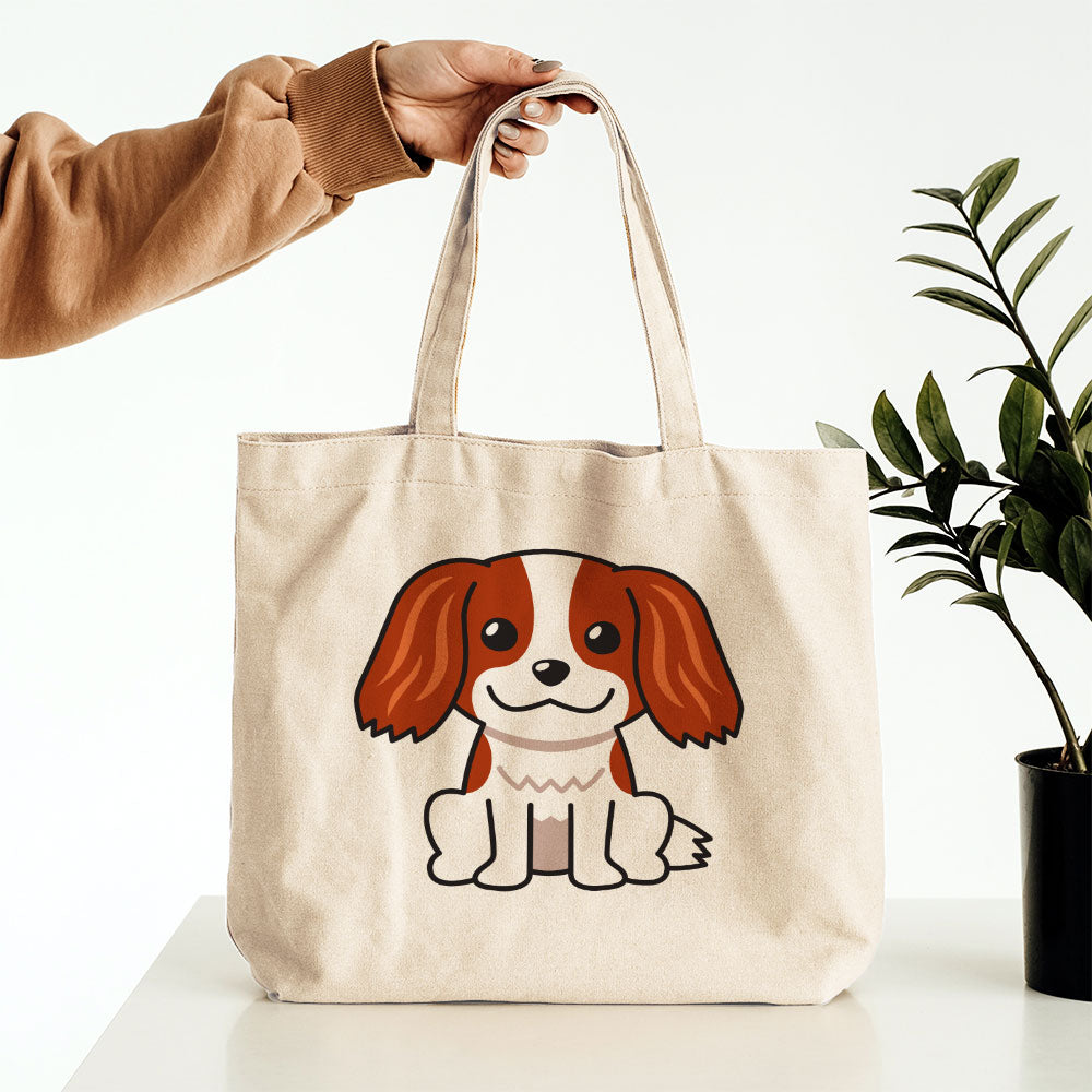 Happy Spaniel Puppy Totes at $22.95 found at Personalizedpetlovergifts