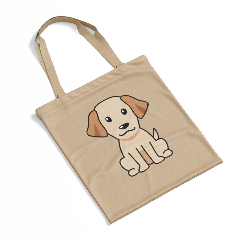 Happy Yellow Lab Totes at $22.95 found at Personalizedpetlovergifts