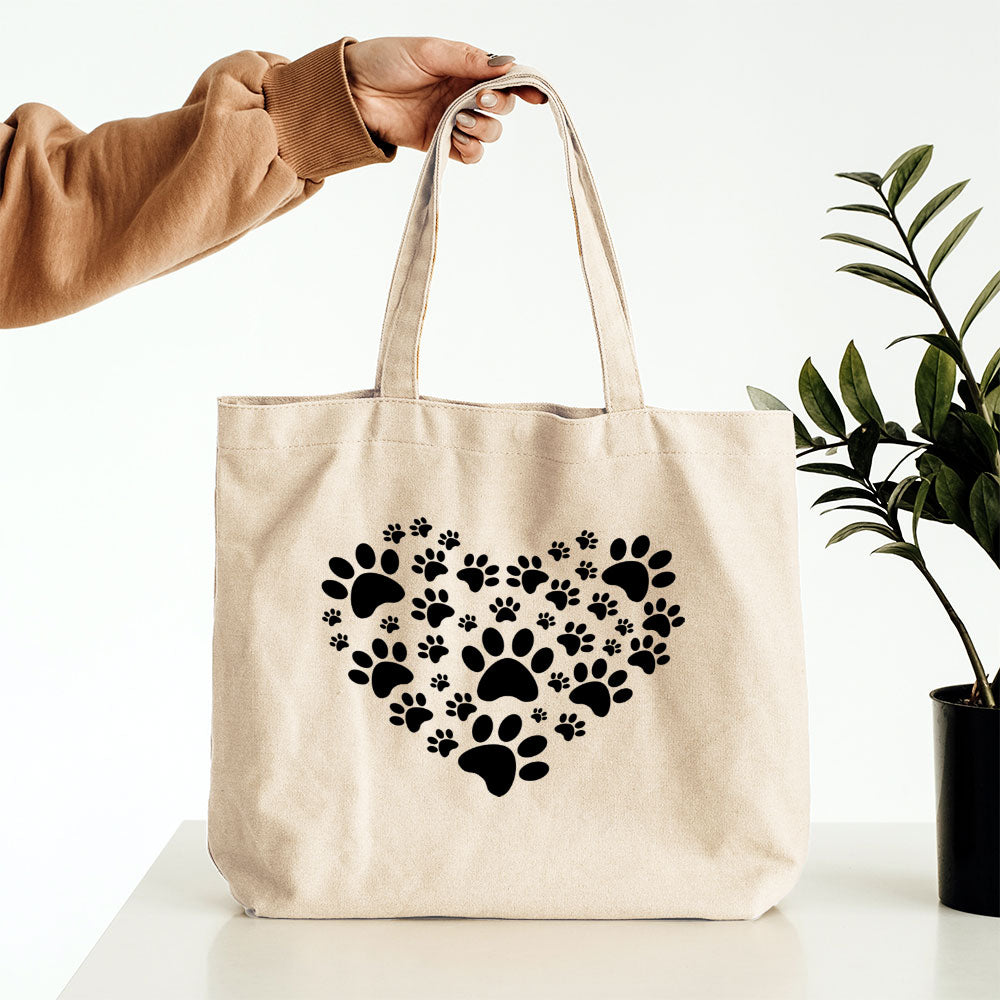 Heart Paws Totes at $22.95 found at Personalizedpetlovergifts