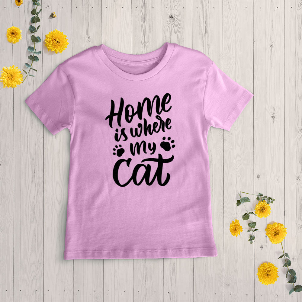 Home Is Where My Cat Is Unisex T-Shirt at $22.95 found at Personalizedpetlovergifts