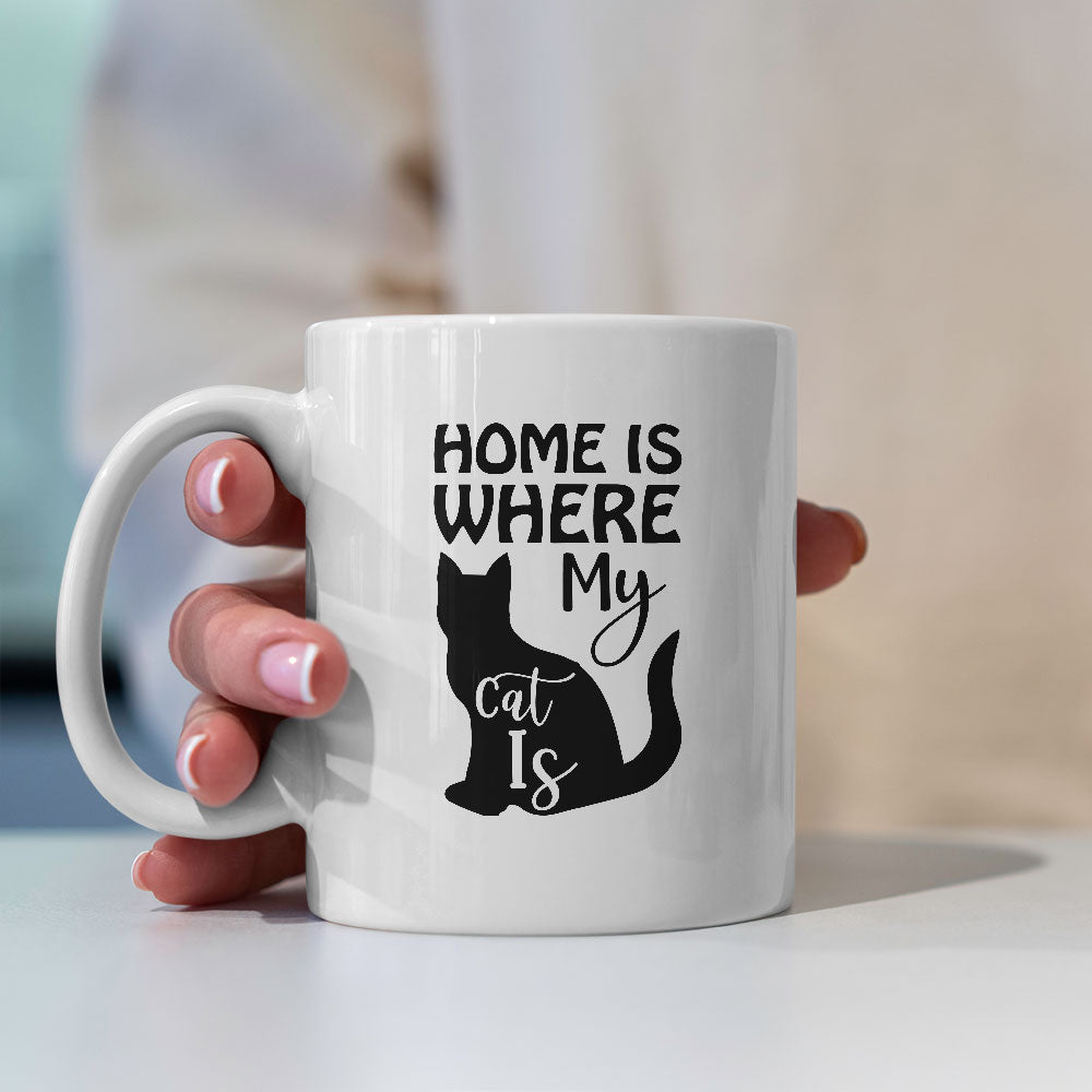 Home Is Where Someone Runs To Greet You Coffee Mug at $13.95 found at Personalizedpetlovergifts