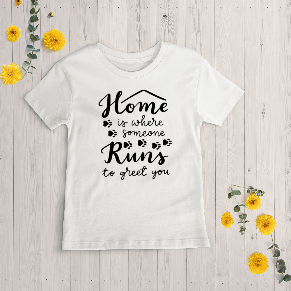 Home Is Where The Cat Is With Hearts Unisex T-Shirt at $22.95 found at Personalizedpetlovergifts