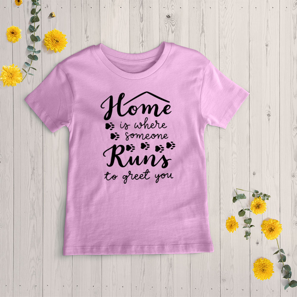 Home Is Where The Cat Is With Hearts Unisex T-Shirt at $22.95 found at Personalizedpetlovergifts