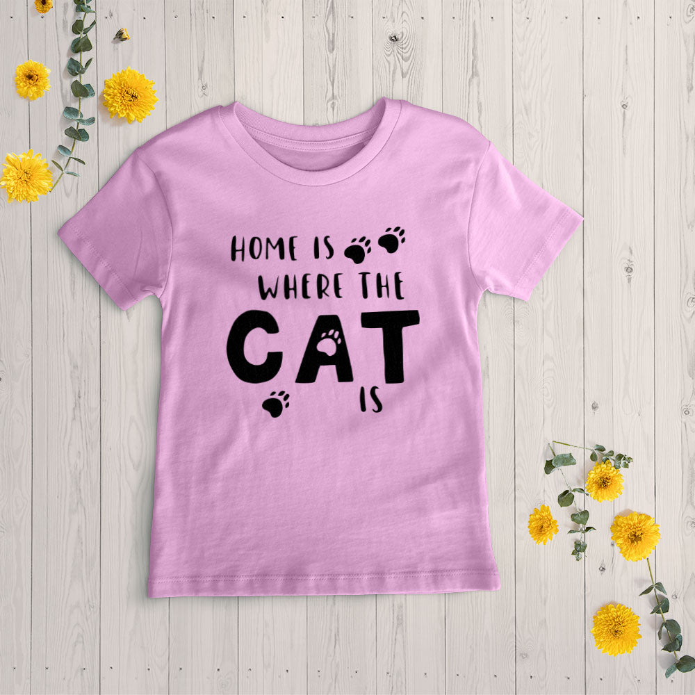 Home Is Where The Cat Is Unisex T-Shirt at $22.95 found at Personalizedpetlovergifts