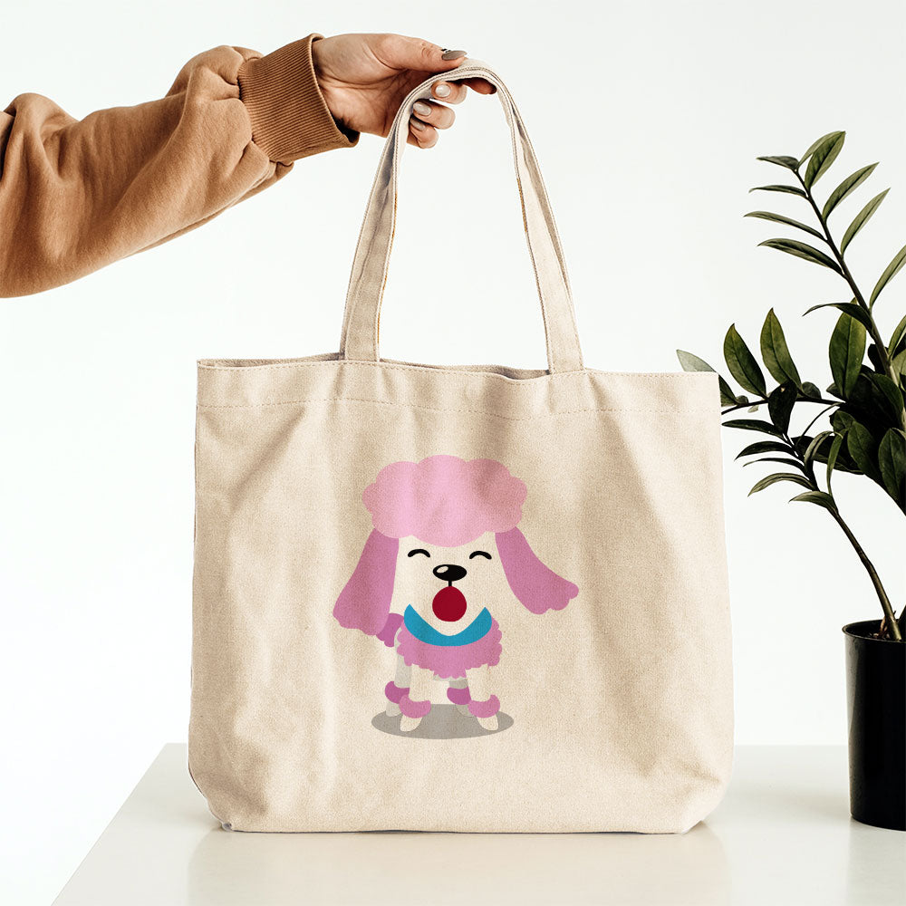 Howling Poodle Totes at $22.95 found at Personalizedpetlovergifts