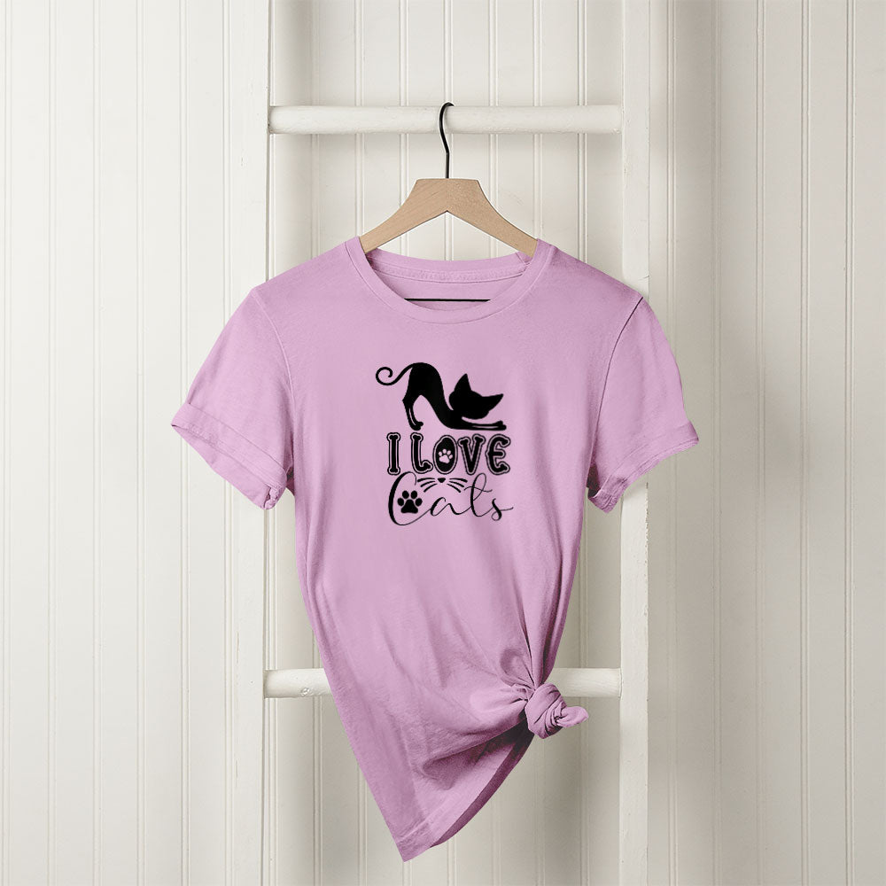 I Love Cats Unisex T-Shirt at $22.95 found at Personalizedpetlovergifts