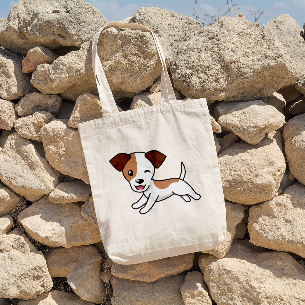 Jumping Beagle Smiling Totes at $22.95 found at Personalizedpetlovergifts