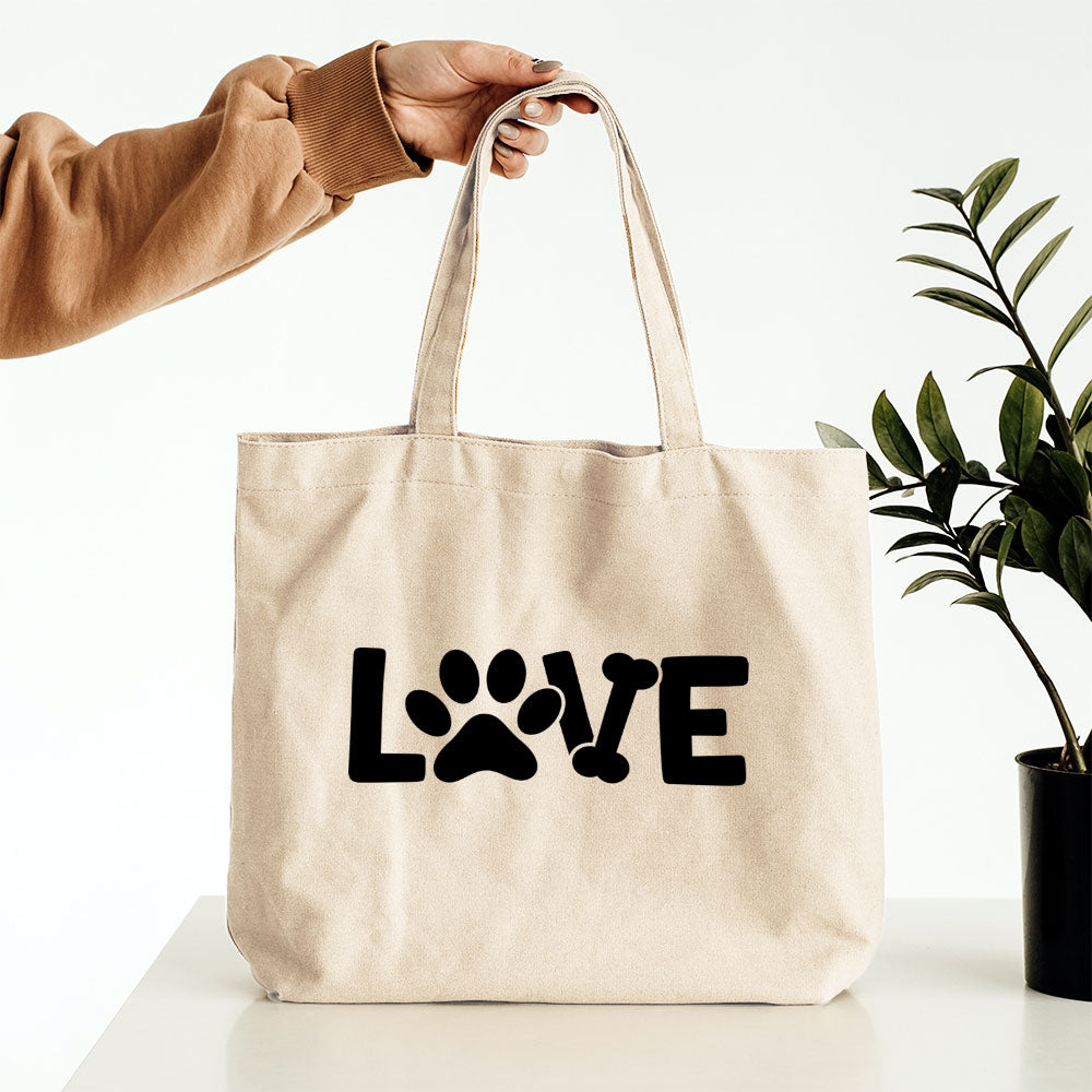 LOVE Totes at $22.95 found at Personalizedpetlovergifts