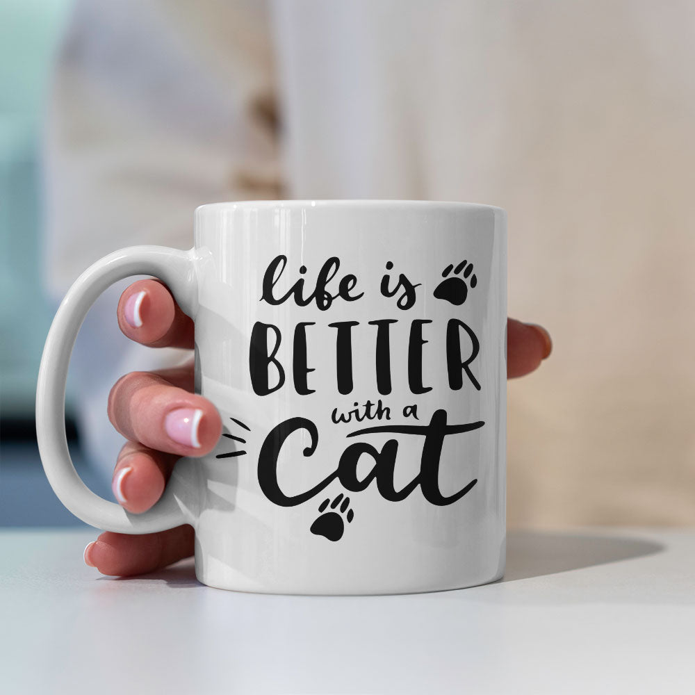 Life Is Better Coffee Mug at $13.95 found at Personalizedpetlovergifts