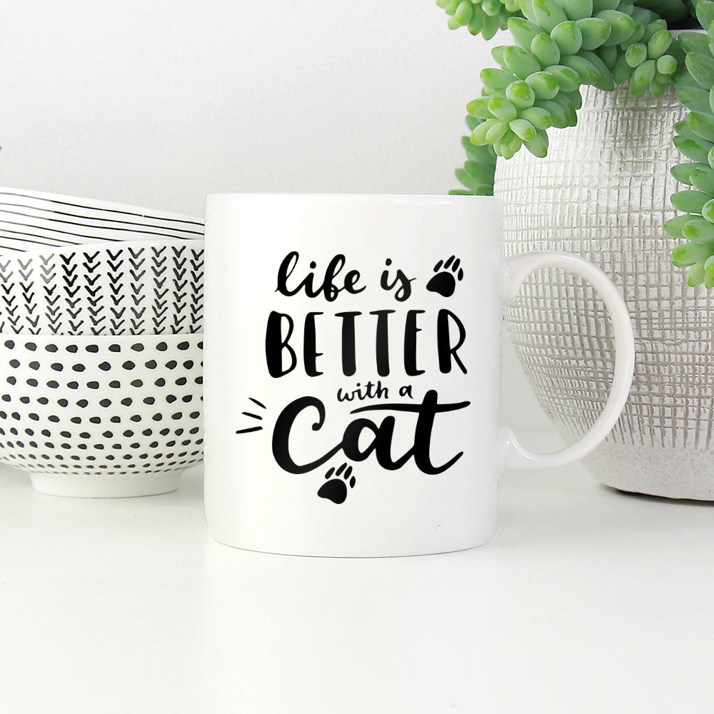 Life Is Better Coffee Mug at $13.95 found at Personalizedpetlovergifts