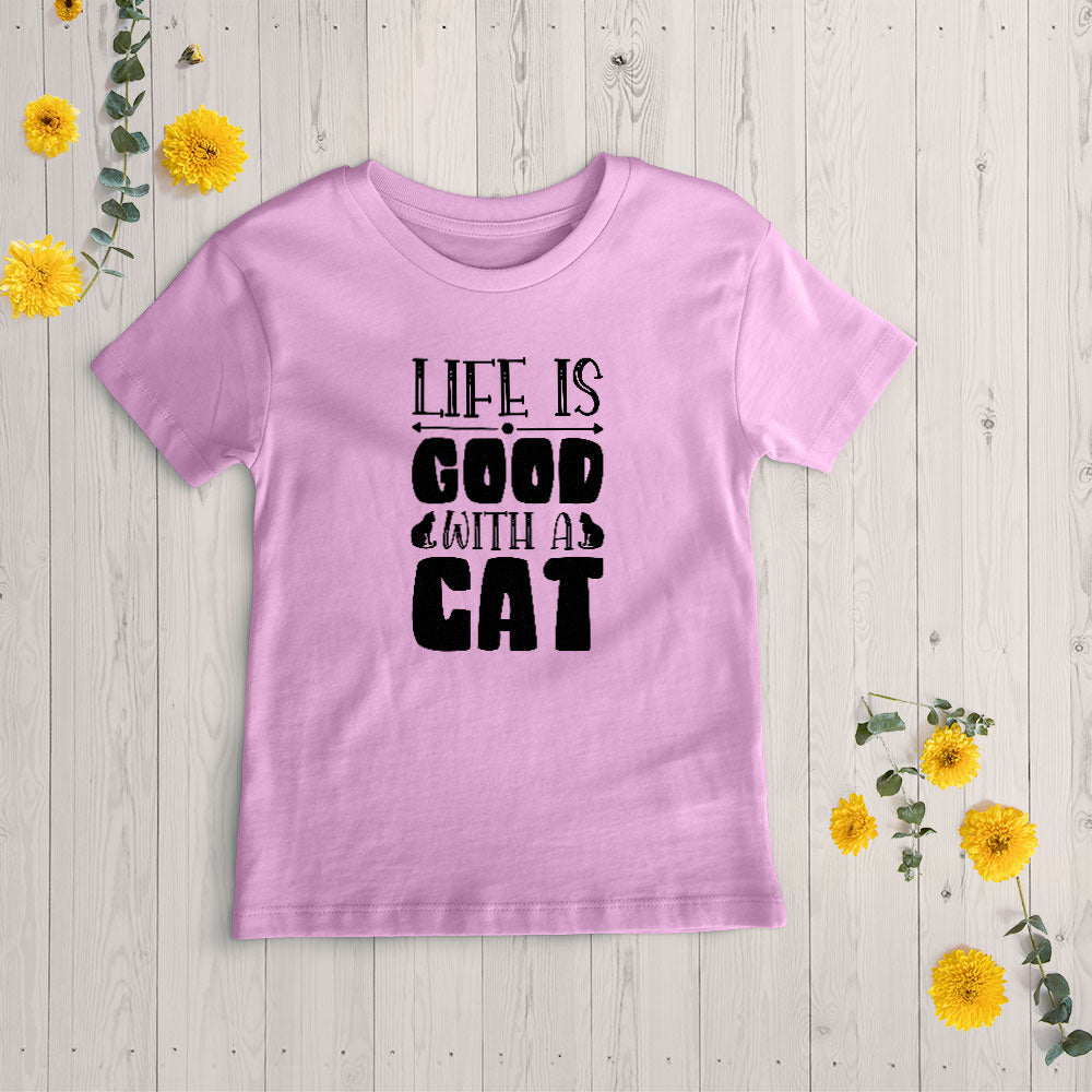 life is better wit cats Unisex T-Shirt at $22.95 found at Personalizedpetlovergifts