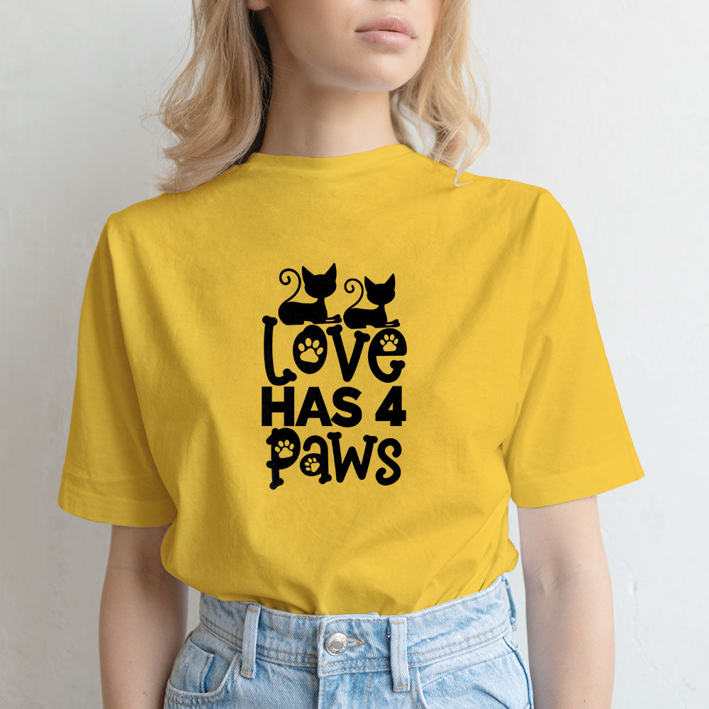 Love Is A Four Legged Word Unisex T-Shirt at $22.95 found at Personalizedpetlovergifts