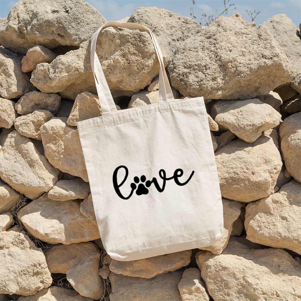 Love Paw Totes at $22.95 found at Personalizedpetlovergifts