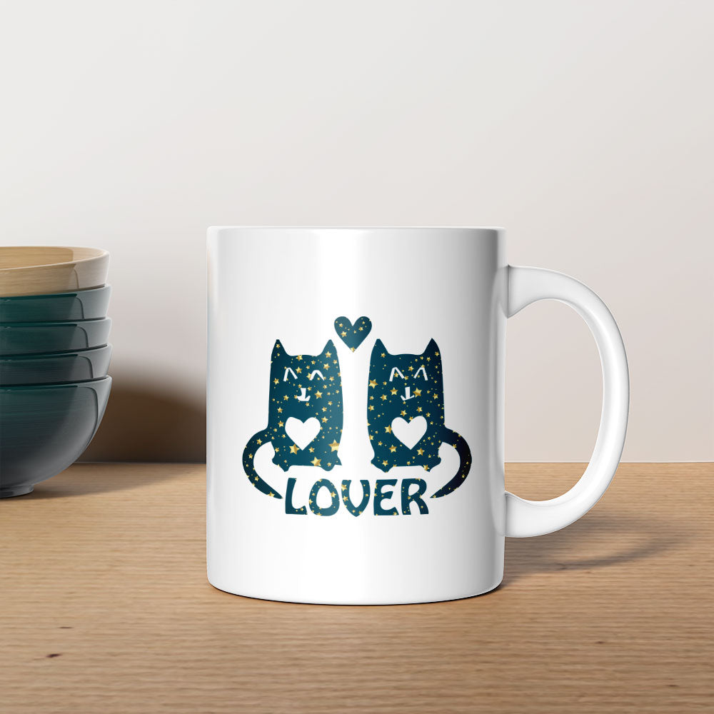 Lover In Star Pattern Mug at $13.95 found at Personalizedpetlovergifts