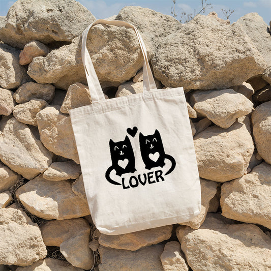 love anda cat - Eco Tote Bag at $22.95 found at Personalizedpetlovergifts