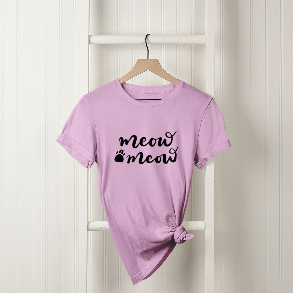 Meow Meow Meow Unisex T-Shirt at $22.95 found at Personalizedpetlovergifts