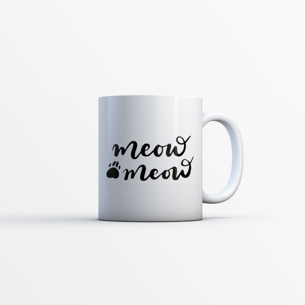 Meow Meow Meow Coffee Mug at $13.95 found at Personalizedpetlovergifts