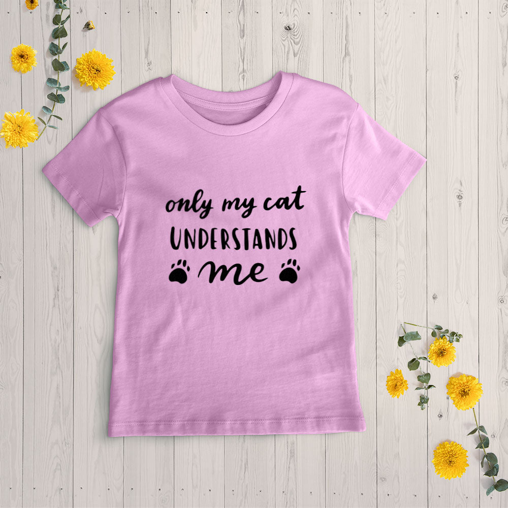 Only My Cat Understands Me With Hearts Unisex T-Shirt at $22.95 found at Personalizedpetlovergifts