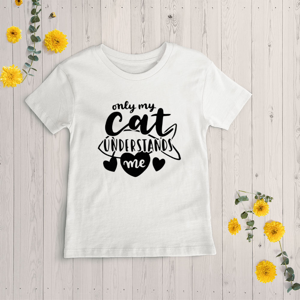 Only My Cat Understands Me Unisex T-Shirt at $22.95 found at Personalizedpetlovergifts