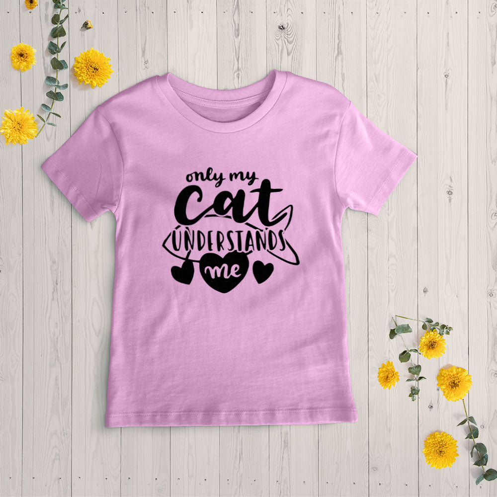 Only My Cat Understands Me Unisex T-Shirt at $22.95 found at Personalizedpetlovergifts