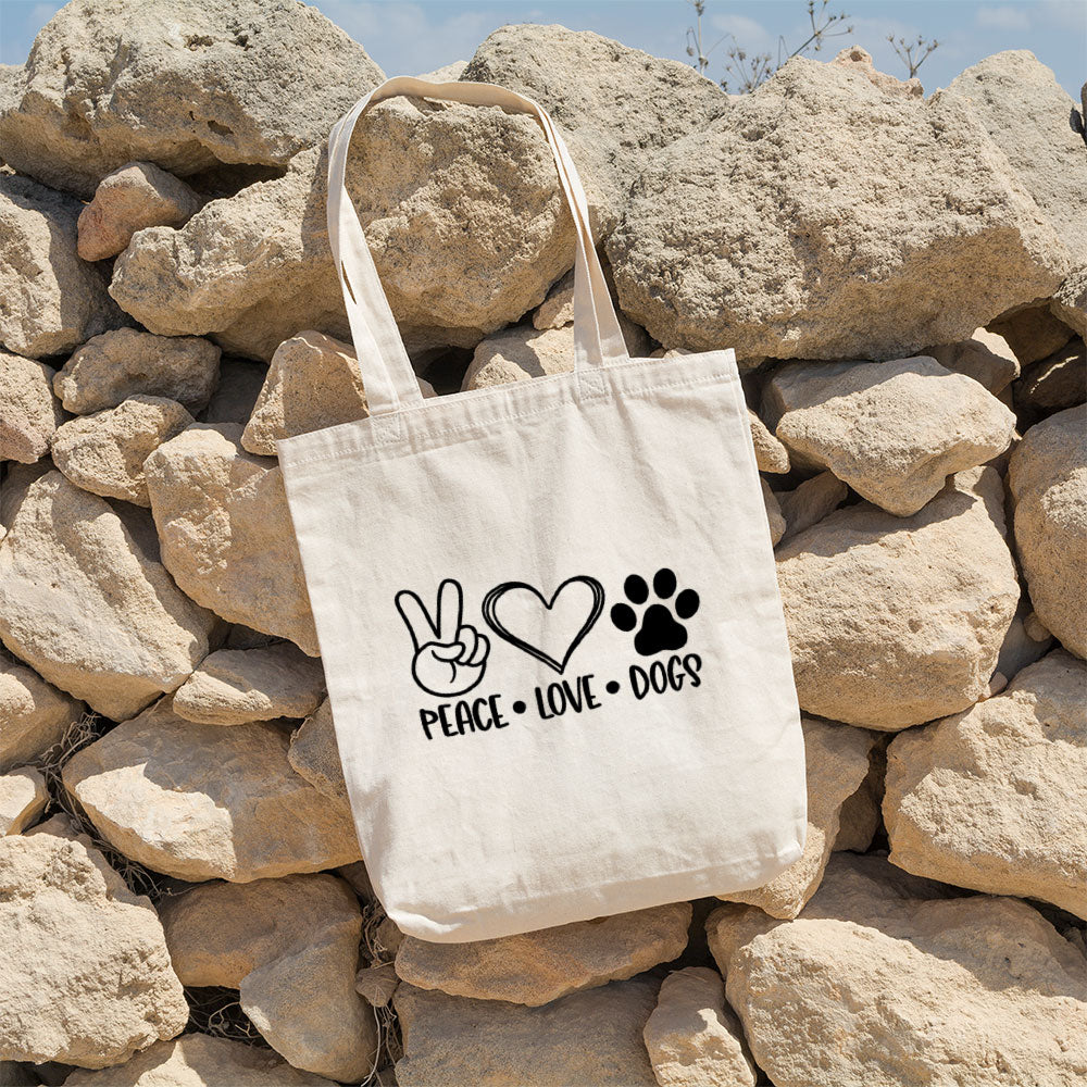 Peave Love Dogs Totes at $22.95 found at Personalizedpetlovergifts