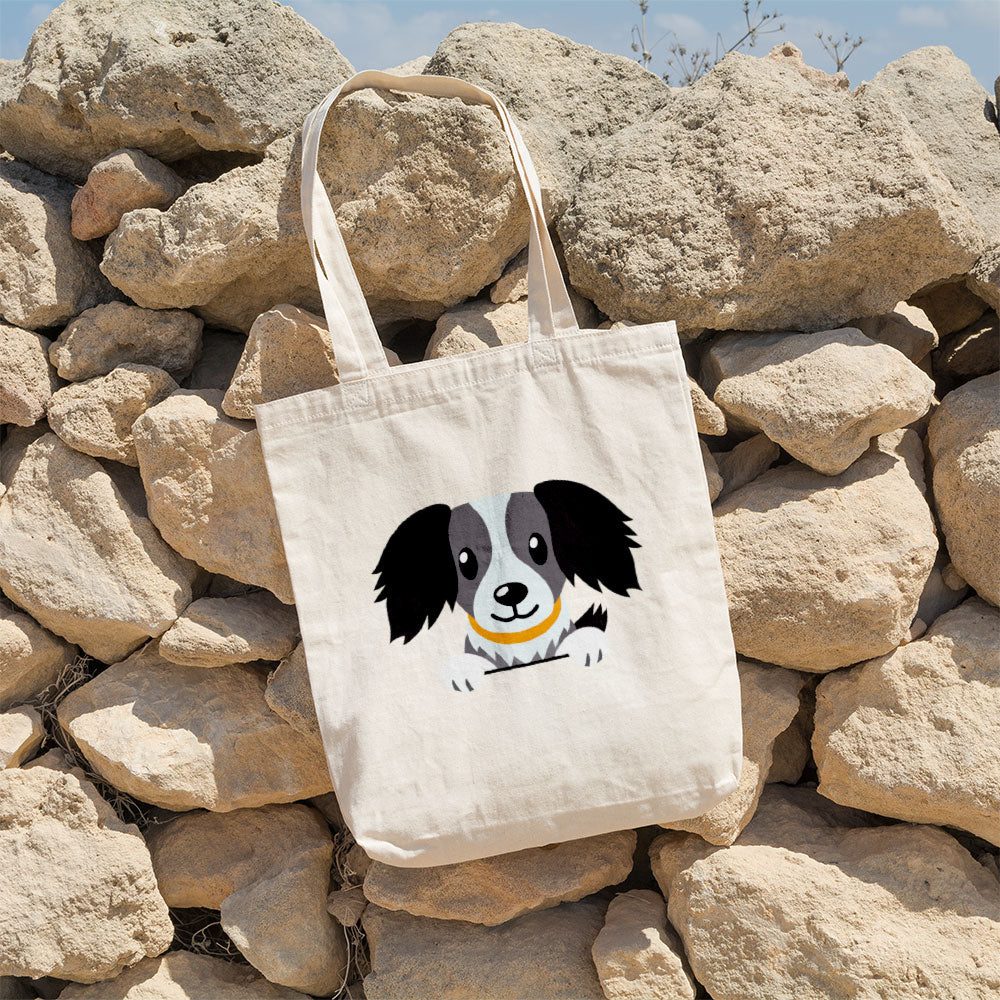 Peeking Australian Shepard Totes at $22.95 found at Personalizedpetlovergifts