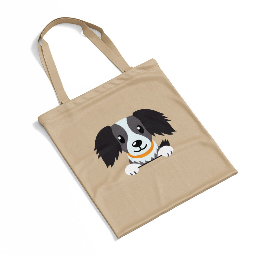 Peeking Australian Shepard Totes at $22.95 found at Personalizedpetlovergifts