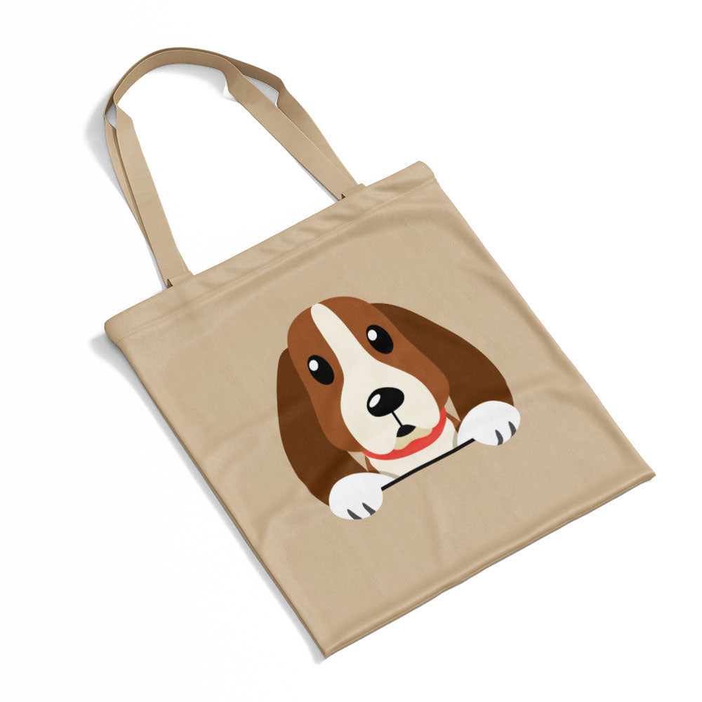 Peeking Beagle Puppy Totes at $22.95 found at Personalizedpetlovergifts