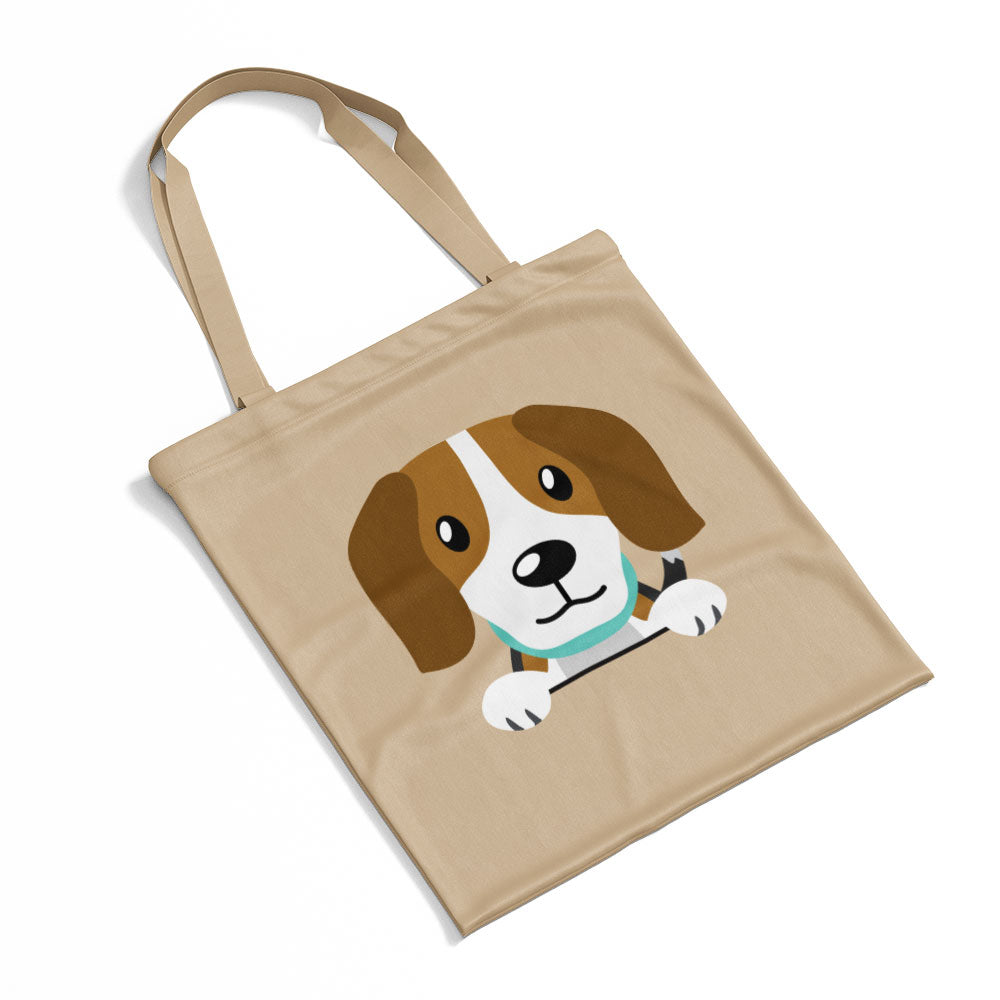 Peeking Beagle Totes at $22.95 found at Personalizedpetlovergifts