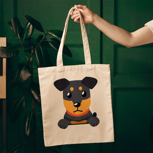 Peeking Black Puppy Totes at $22.95 found at Personalizedpetlovergifts