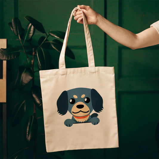 Peeking Blue Dog Totes at $22.95 found at Personalizedpetlovergifts