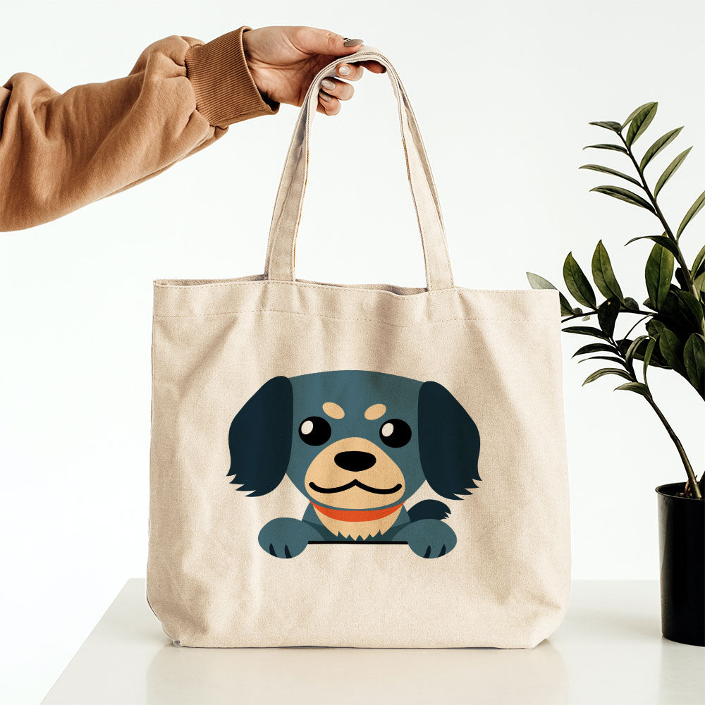 Peeking Blue Dog Totes at $22.95 found at Personalizedpetlovergifts