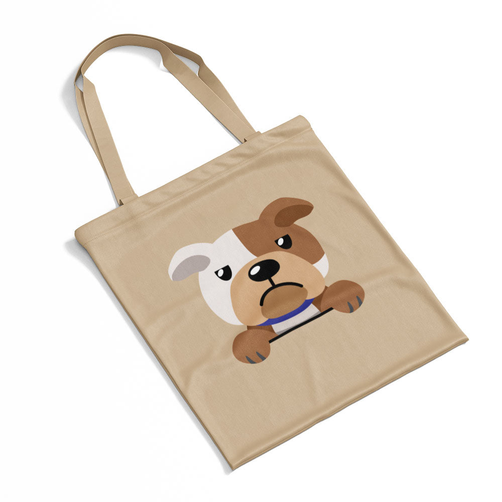 Peeking Bulldog Totes at $22.95 found at Personalizedpetlovergifts