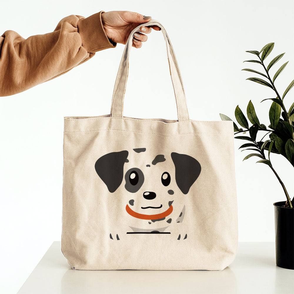 Peeking Dalmation Totes at $22.95 found at Personalizedpetlovergifts