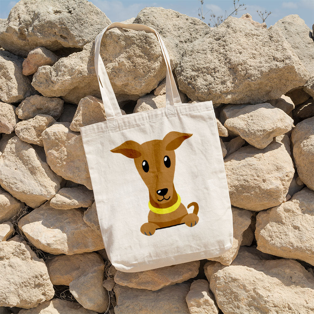 Peeking Doberman Tan Totes at $22.95 found at Personalizedpetlovergifts