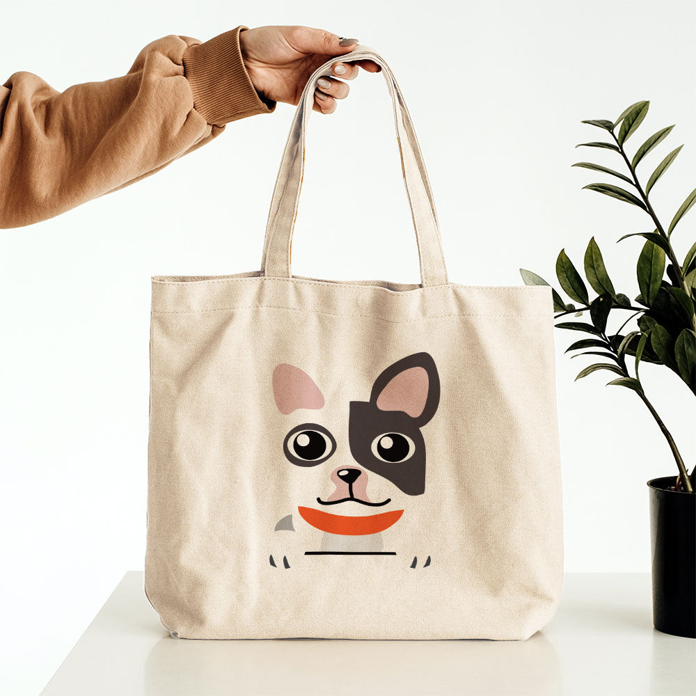 Peeking French Bulldog Puppy Totes at $22.95 found at Personalizedpetlovergifts