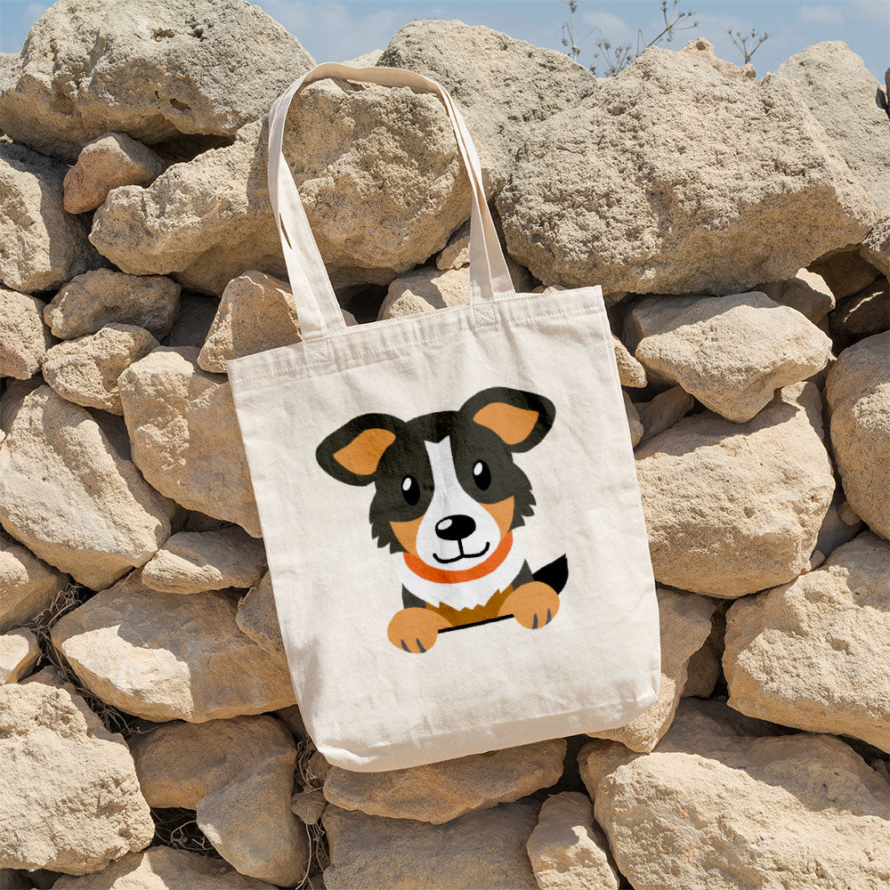 Peeking Fuzzy Puppy Totes at $22.95 found at Personalizedpetlovergifts