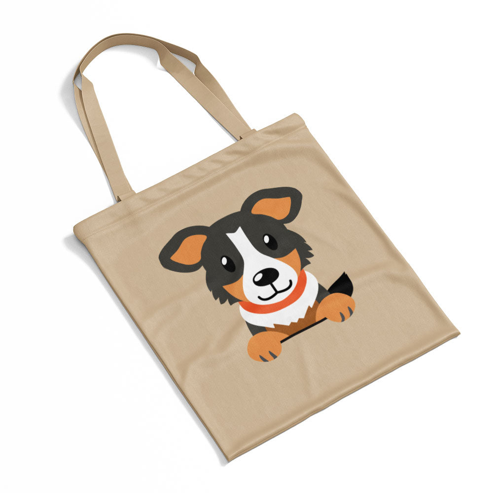 Peeking Fuzzy Puppy Totes at $22.95 found at Personalizedpetlovergifts