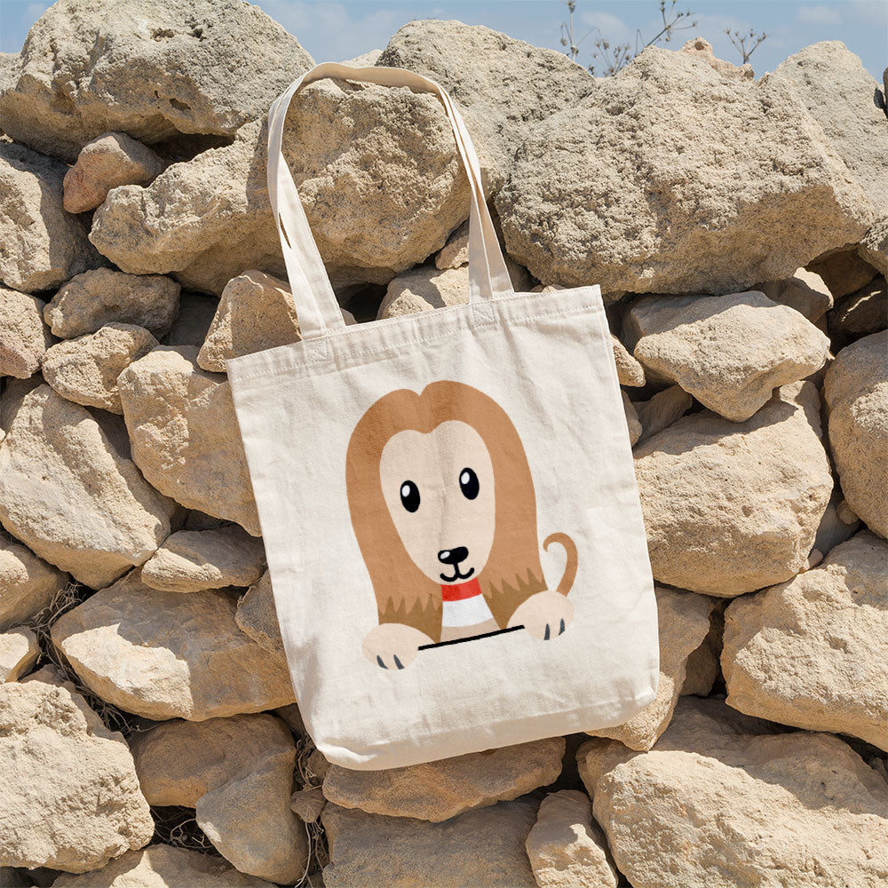 Peeking Lassy Totes at $22.95 found at Personalizedpetlovergifts