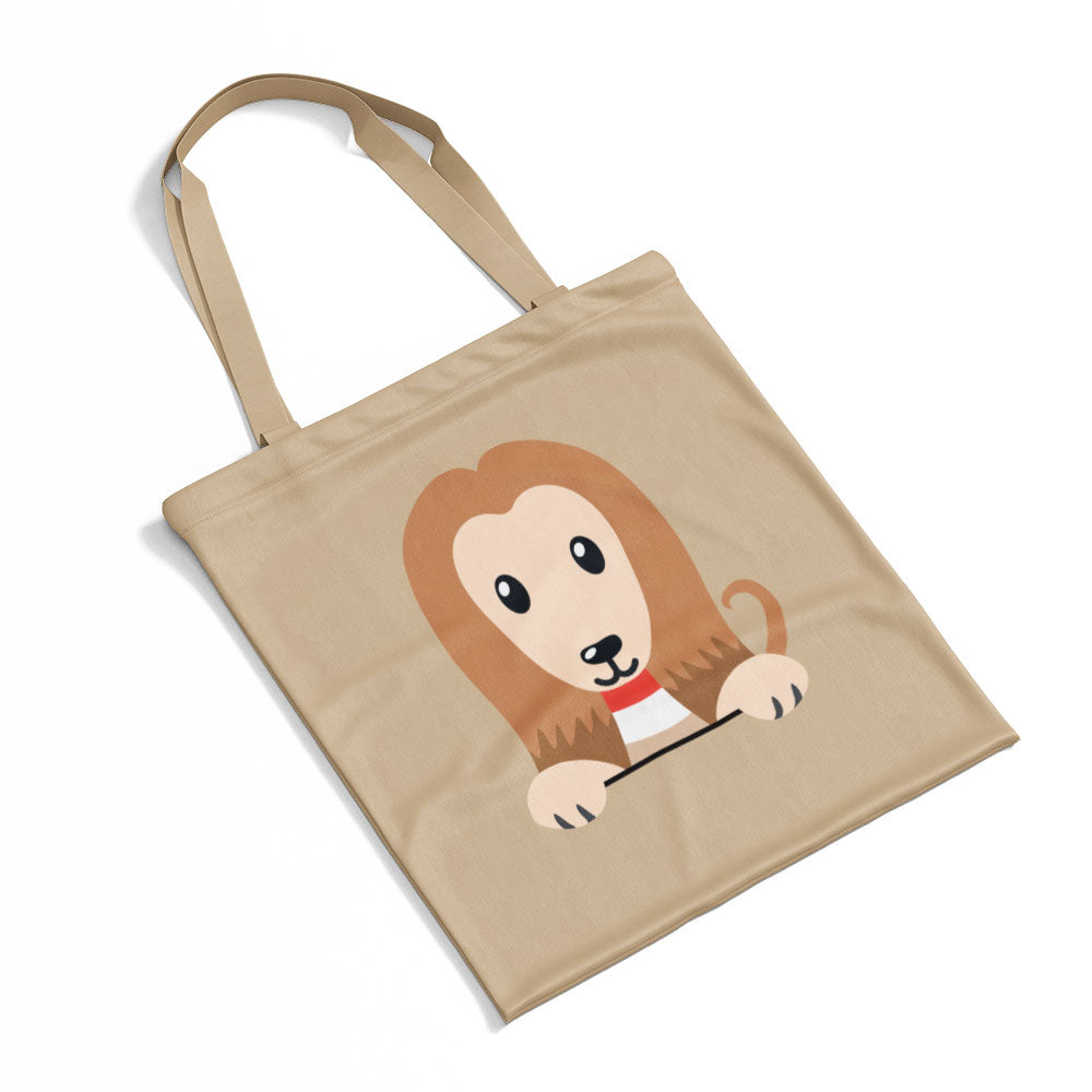 Peeking Lassy Totes at $22.95 found at Personalizedpetlovergifts