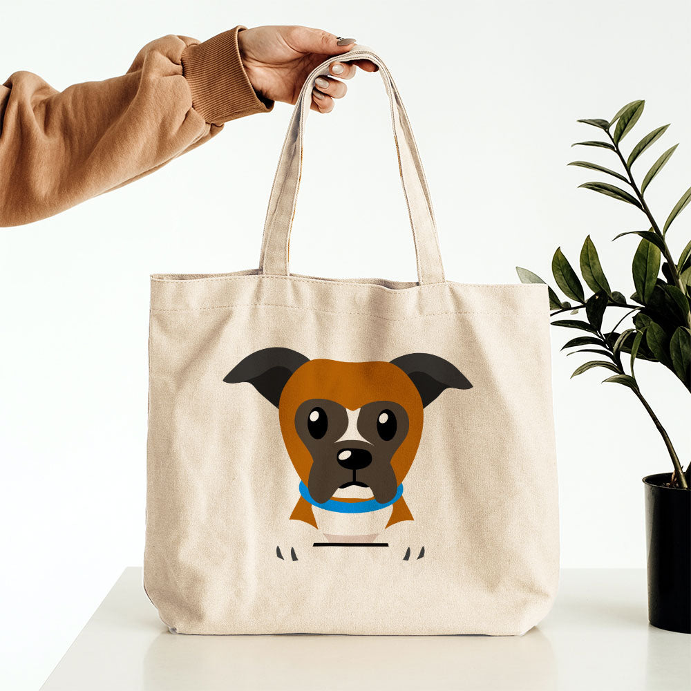 Peeking Pitbull Totes at $22.95 found at Personalizedpetlovergifts