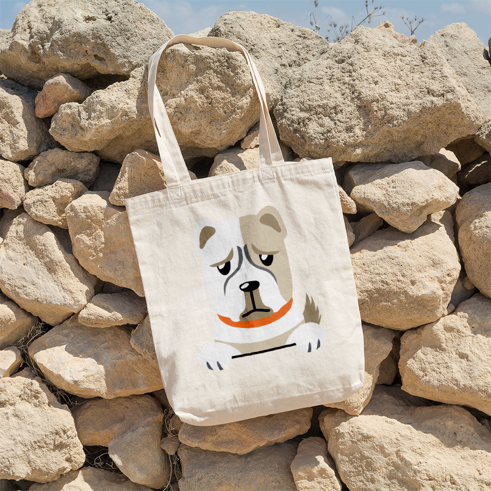 Peeking Sad Dog Totes at $22.95 found at Personalizedpetlovergifts