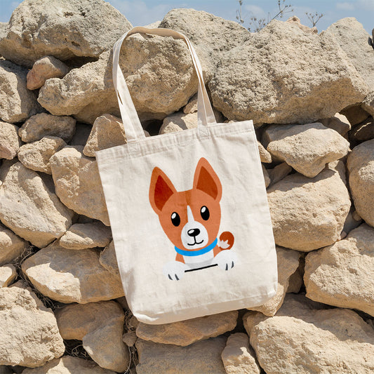 Peeking Shiba Inu Totes at $22.95 found at Personalizedpetlovergifts