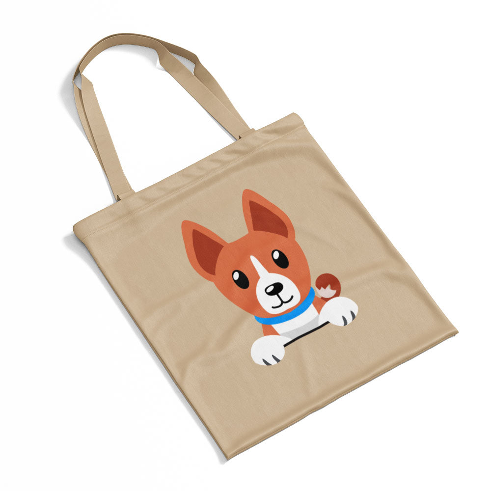 Peeking Shiba Inu Totes at $22.95 found at Personalizedpetlovergifts